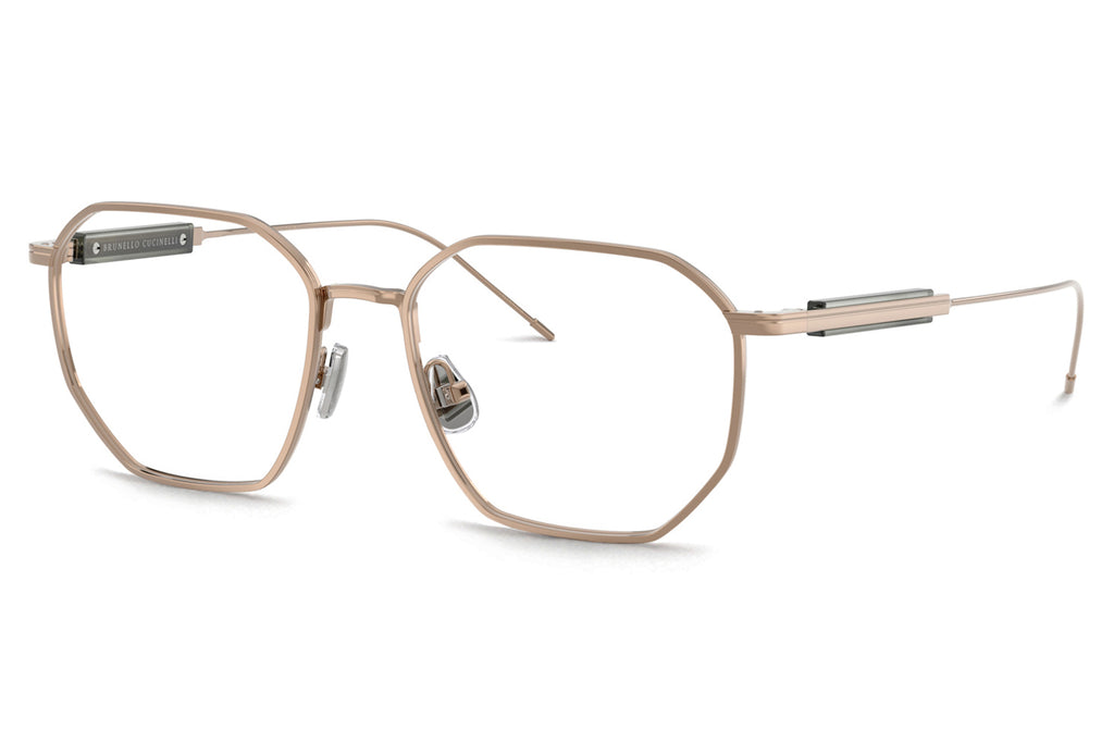 Brunello Cucinelli® BC1010T Eyeglasses - Luxury Eyewear Rose Gold