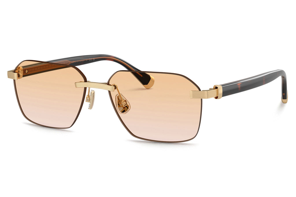 Brunello Cucinelli® Tyler (BC1011T) Sunglasses - Luxury Eyewear Gold Plated