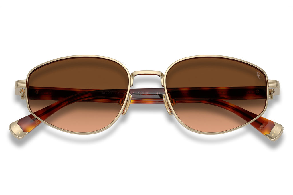 Brunello Cucinelli® BC2008ST Sunglasses - Luxury Eyewear Shiny Gold