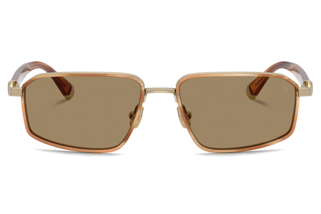 Brunello Cucinelli® Jarama (BC2009ST) Sunglasses - Luxury Eyewear Shiny Gold
