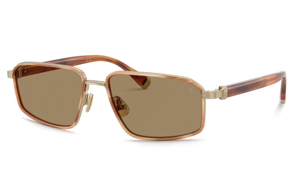 Brunello Cucinelli® Jarama (BC2009ST) Sunglasses - Luxury Eyewear Shiny Gold