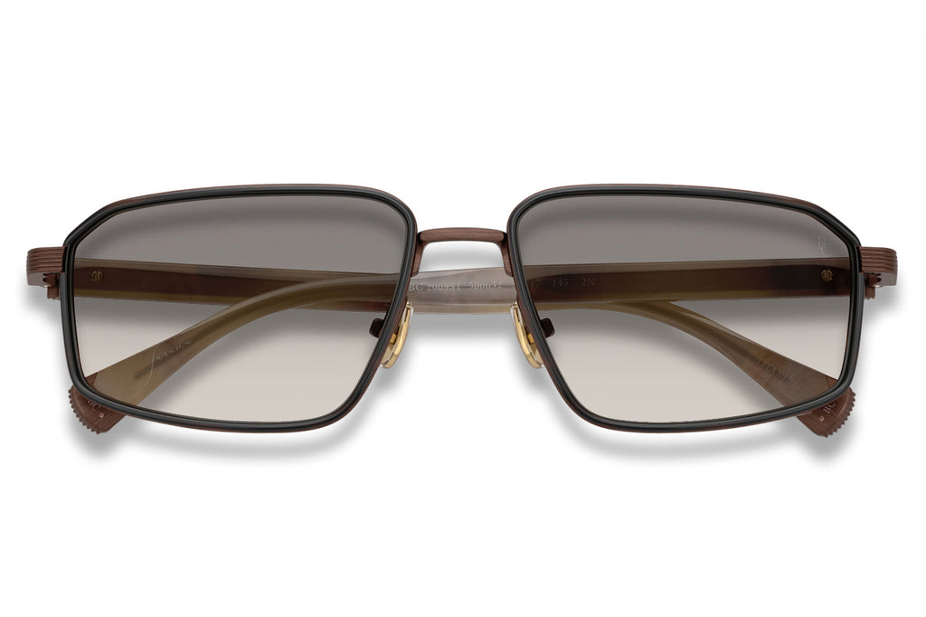 Brunello Cucinelli® Jarama (BC2009ST) Sunglasses - Luxury Eyewear Brushed Brown