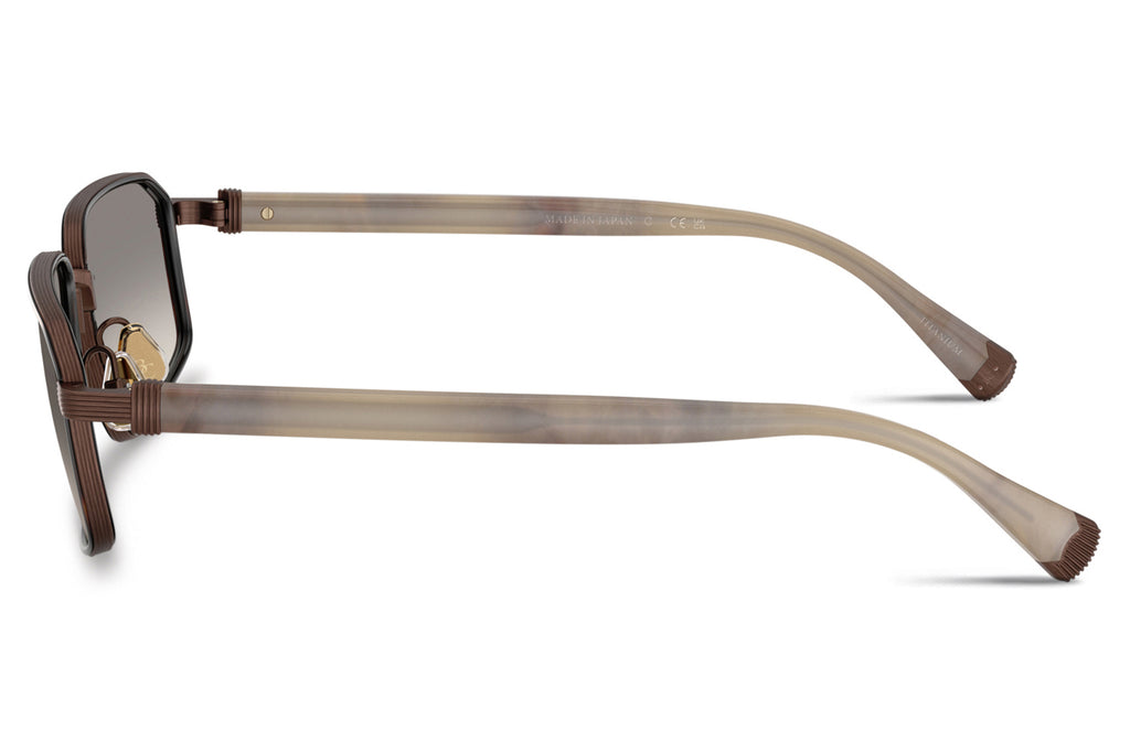 Brunello Cucinelli® Jarama (BC2009ST) Sunglasses - Luxury Eyewear Brushed Brown