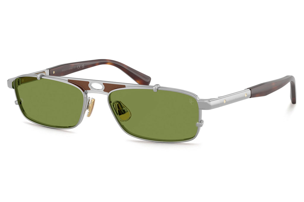 Brunello Cucinelli® Paloma (BC2010ST) Sunglasses - Luxury Eyewear Shiny Silver