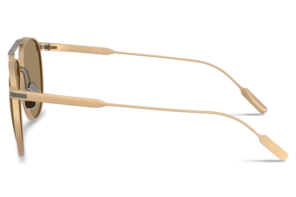 Brunello Cucinelli® BC2011ST Sunglasses - Luxury Eyewear Shiny Gold