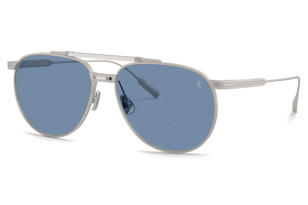 Brunello Cucinelli® BC2011ST Sunglasses - Luxury Eyewear Argento Sabbiato with Blue Transition Lense