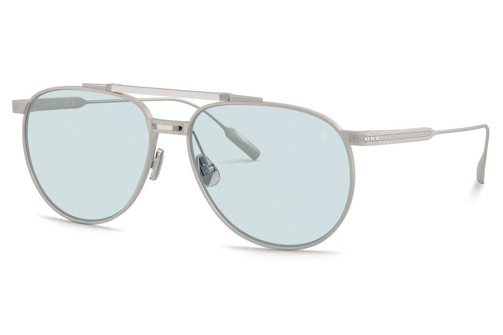 Brunello Cucinelli® BC2011ST Sunglasses - Luxury Eyewear Argento Sabbiato with Blue Transition Lense