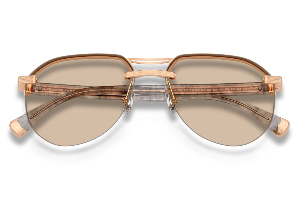 Brunello Cucinelli® Carlito B. (BC2015ST) Sunglasses - Luxury Eyewear Rose Gold Plated