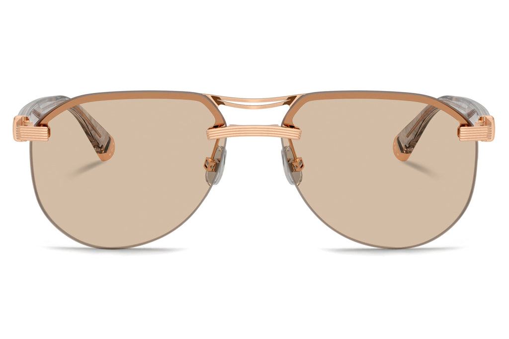 Brunello Cucinelli® Carlito B. (BC2015ST) Sunglasses - Luxury Eyewear Rose Gold Plated