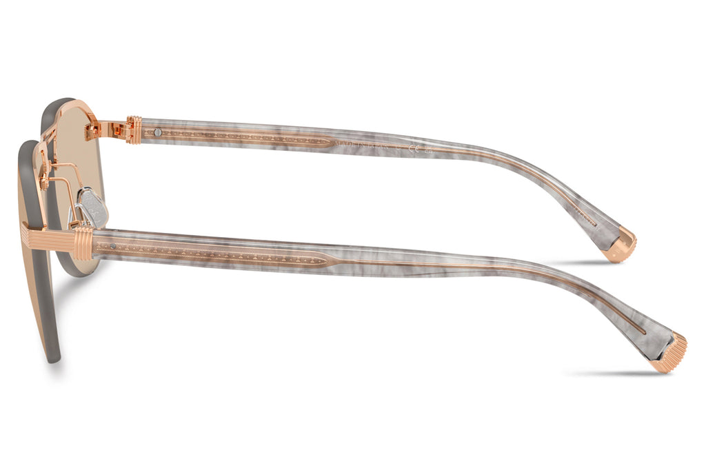 Brunello Cucinelli® Carlito B. (BC2015ST) Sunglasses - Luxury Eyewear Rose Gold Plated