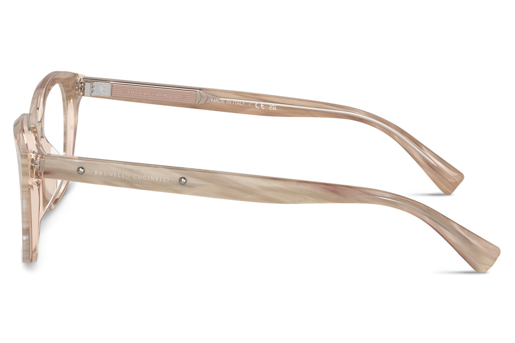 Brunello Cucinelli® BC3004 Eyeglasses - Luxury Eyewear Cachemere Beige/Peach