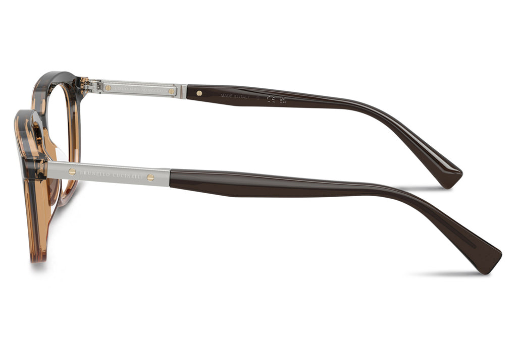 Brunello Cucinelli® BC3011 Eyeglasses - Luxury Eyewear Vintage Cognac