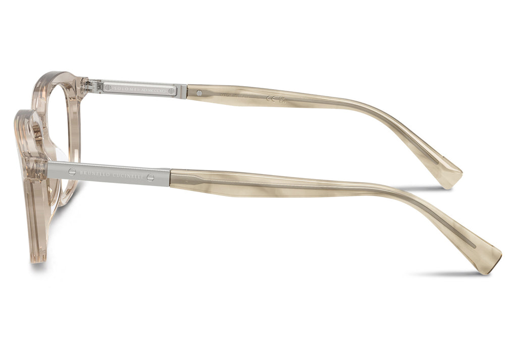 Brunello Cucinelli® BC3011 Eyeglasses - Luxury Eyewear Striped Ivory