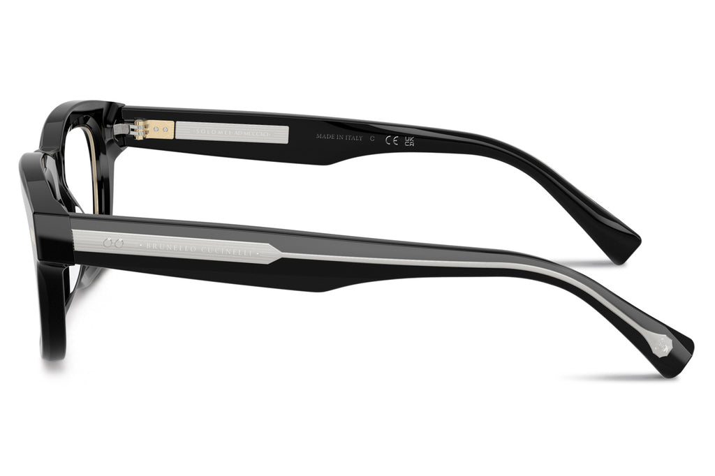 Brunello Cucinelli® BC3017 Eyeglasses - Luxury Eyewear Black