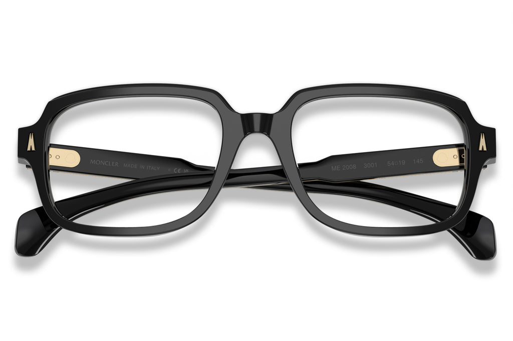 Moncler Lunettes® - ME2008 Eyeglasses Shiny Black