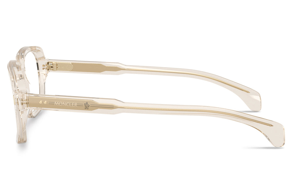 Moncler Lunettes® - ME2008 Eyeglasses Transparent Shiny Butter