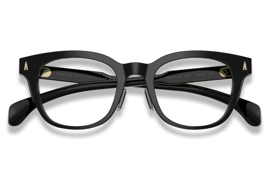 Moncler Lunettes® - ME2011D Eyeglasses Shiny Black