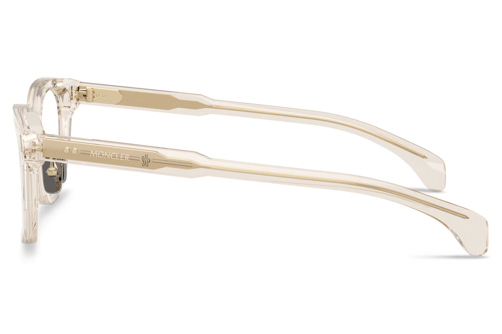 Moncler Lunettes® - ME2011D Eyeglasses Transparent Shiny Butter
