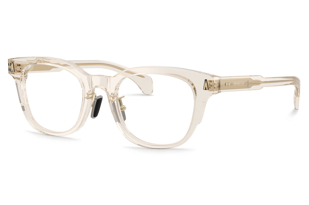 Moncler Lunettes® - ME2011D Eyeglasses Transparent Shiny Butter