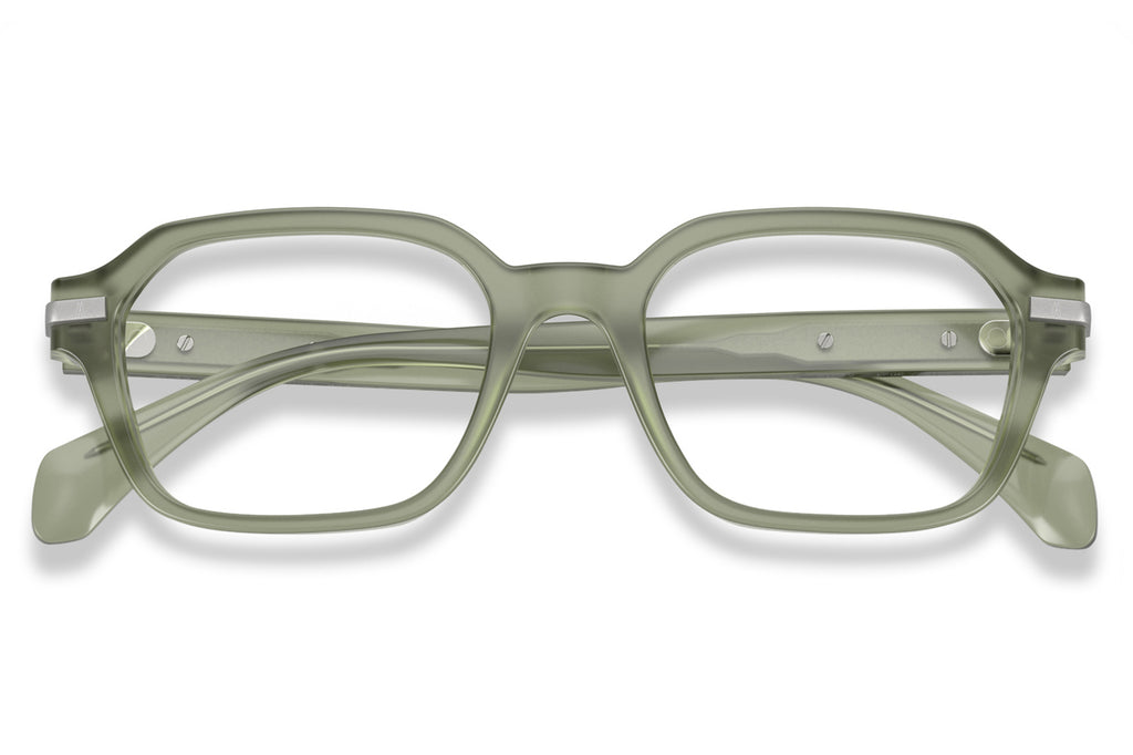 Moncler Lunettes® - ME2015 Eyeglasses Matte Transparent Green