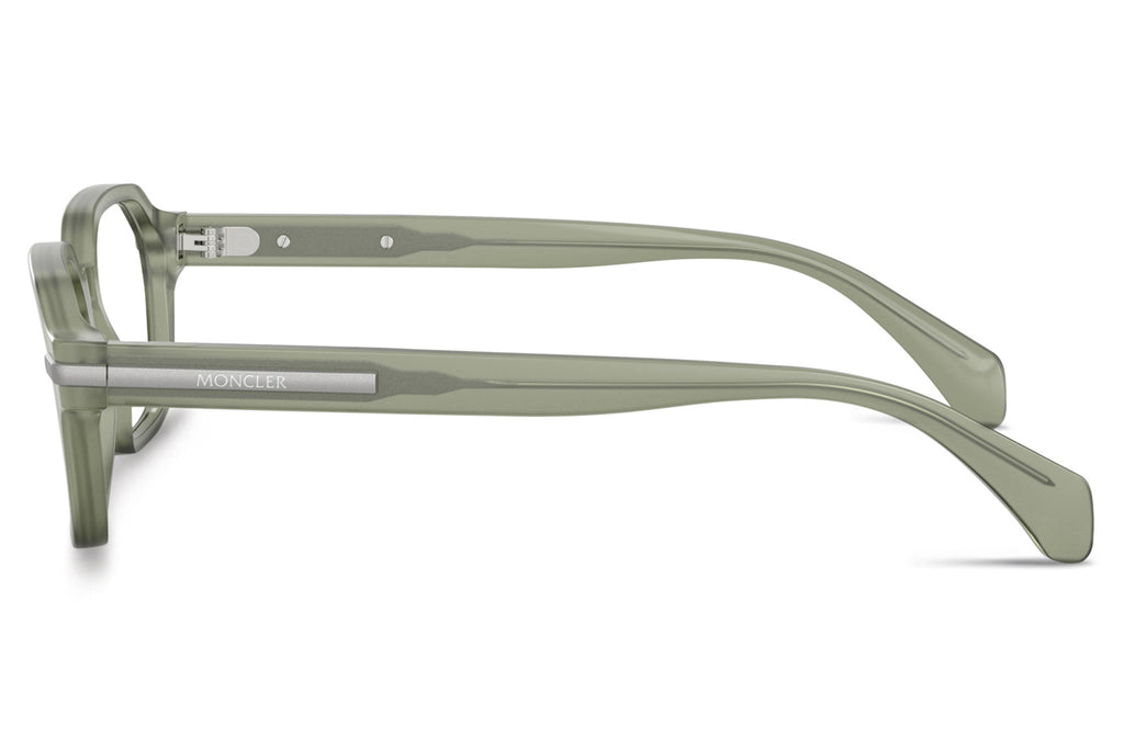 Moncler Lunettes® - ME2015 Eyeglasses Matte Transparent Green