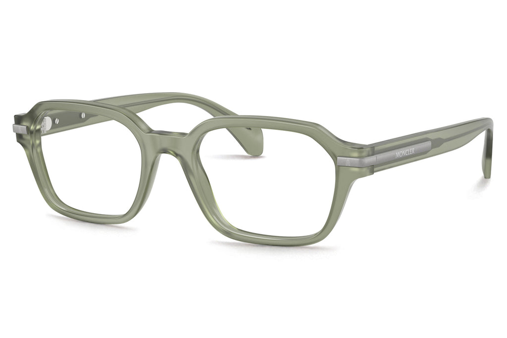 Moncler Lunettes® - ME2015 Eyeglasses Matte Transparent Green