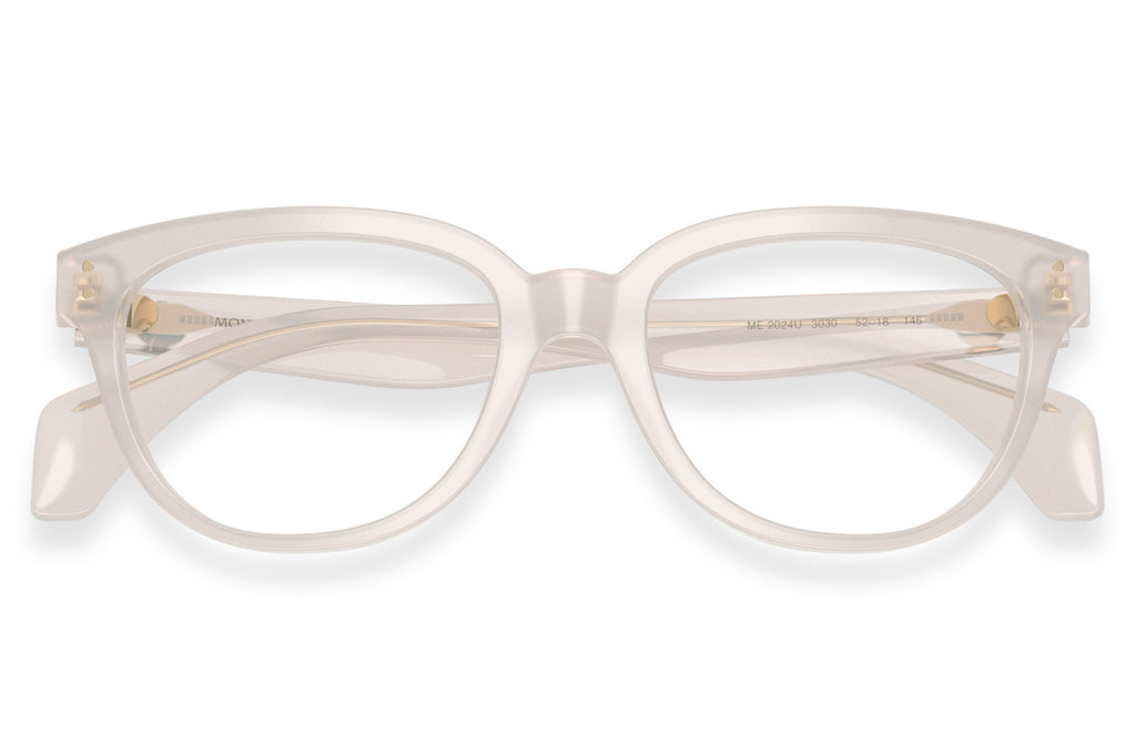 Moncler Lunettes® - ME2024U Eyeglasses Opal Shiny Milky Snow