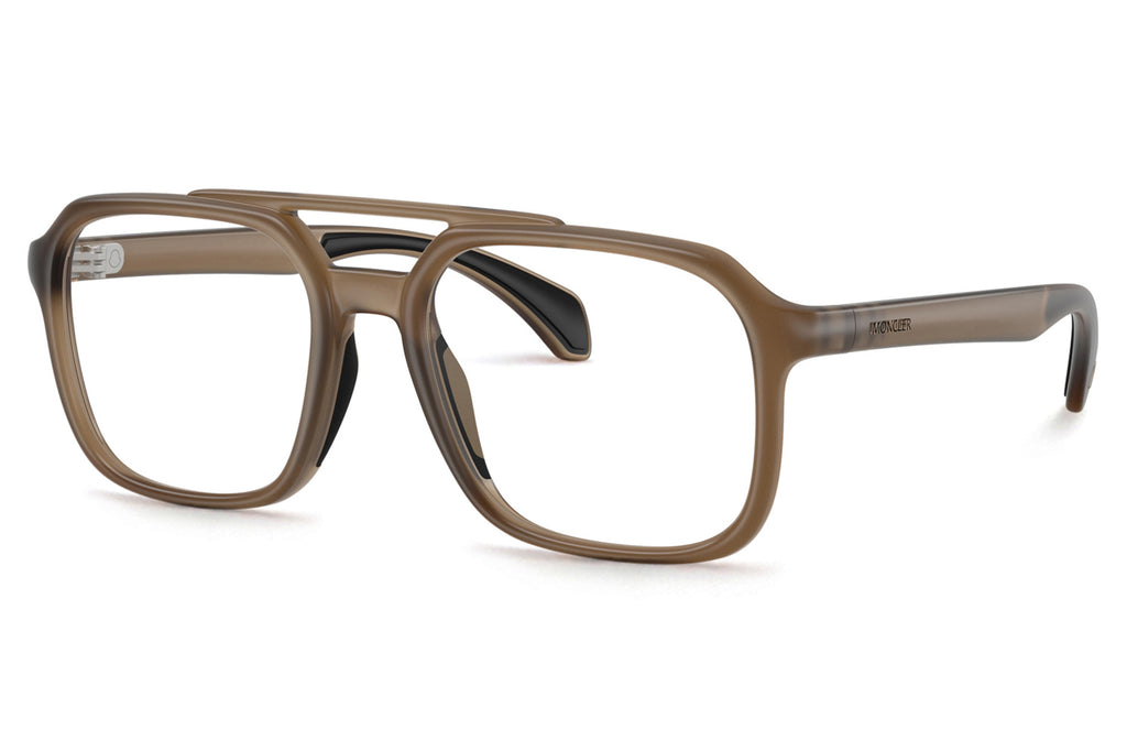 Moncler Lunettes® - ME3002 Eyeglasses Matte Opal Brown