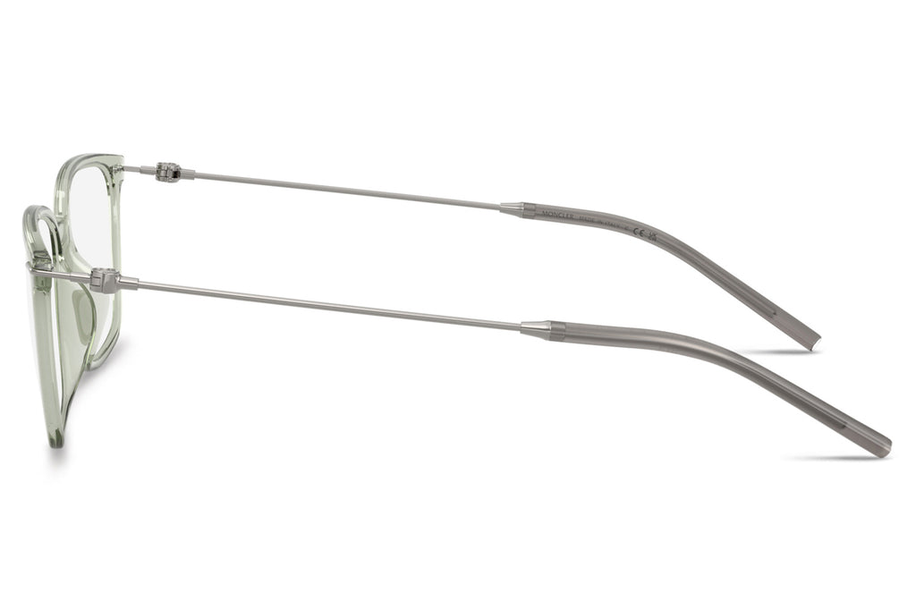 Moncler Lunettes® - ME3004D Eyeglasses Transparent Shiny Green