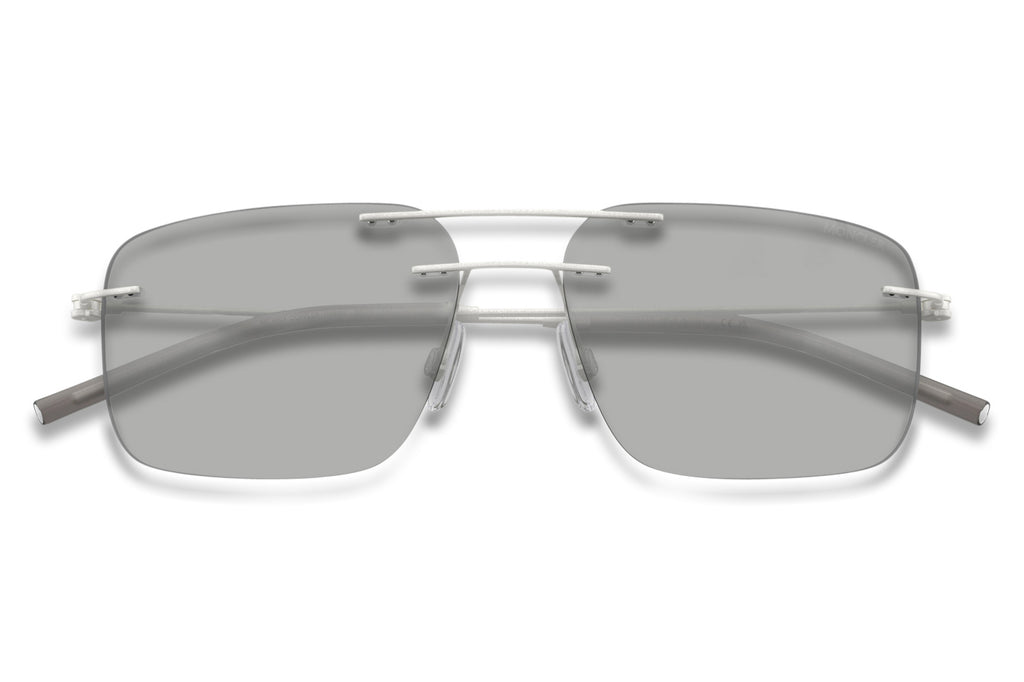 Moncler Lunettes® - Doppler (ME4003) Sunglasses Matte Silver