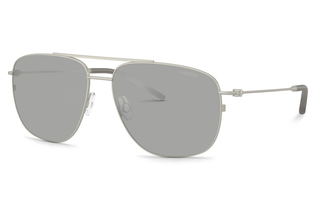 Moncler Lunettes® - Alumni (ME4004) Sunglasses Matte Silver