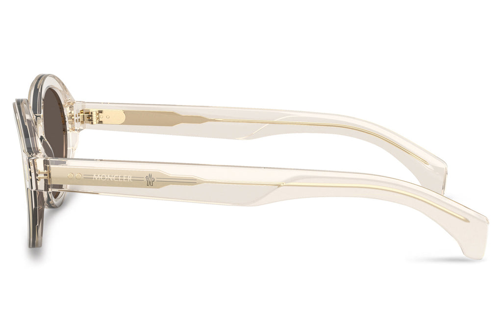 Moncler Lunettes® - Rondosa (ME6003F) Sunglasses Transparent Butter