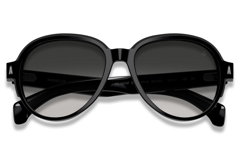 Moncler Lunettes® - Swanspan (ME6005F) Sunglasses Shiny Black