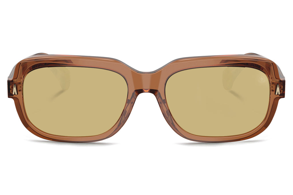 Moncler Lunettes® - Suntrap (ME6008F) Sunglasses Transparent Shiny Cognac