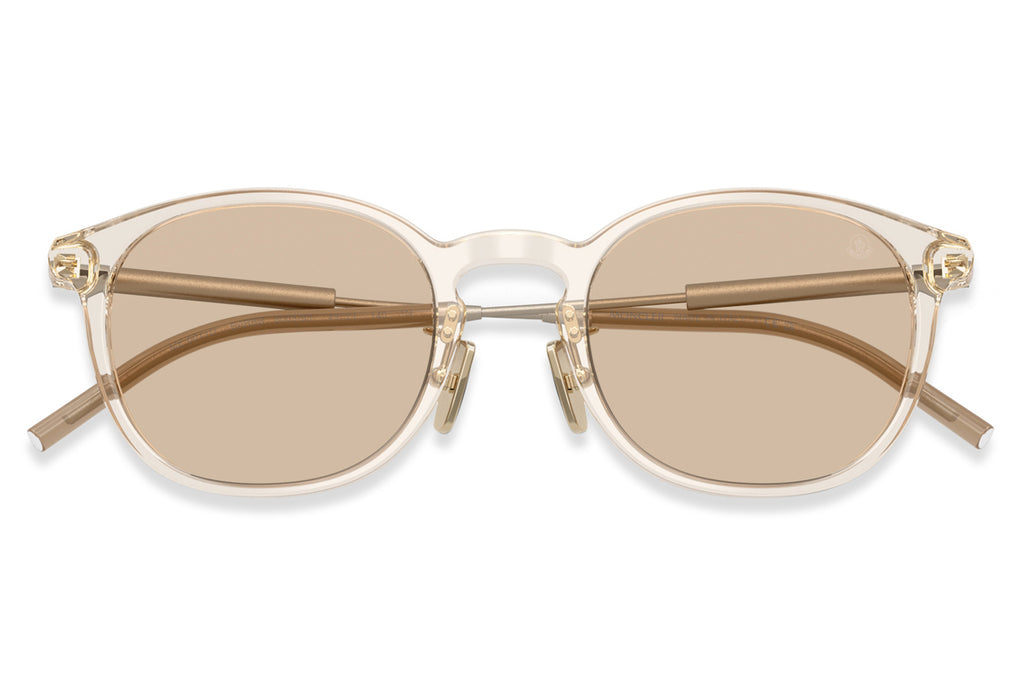 Moncler Lunettes® - Barbb (ME6011D) Sunglasses Transparent Shiny Butter