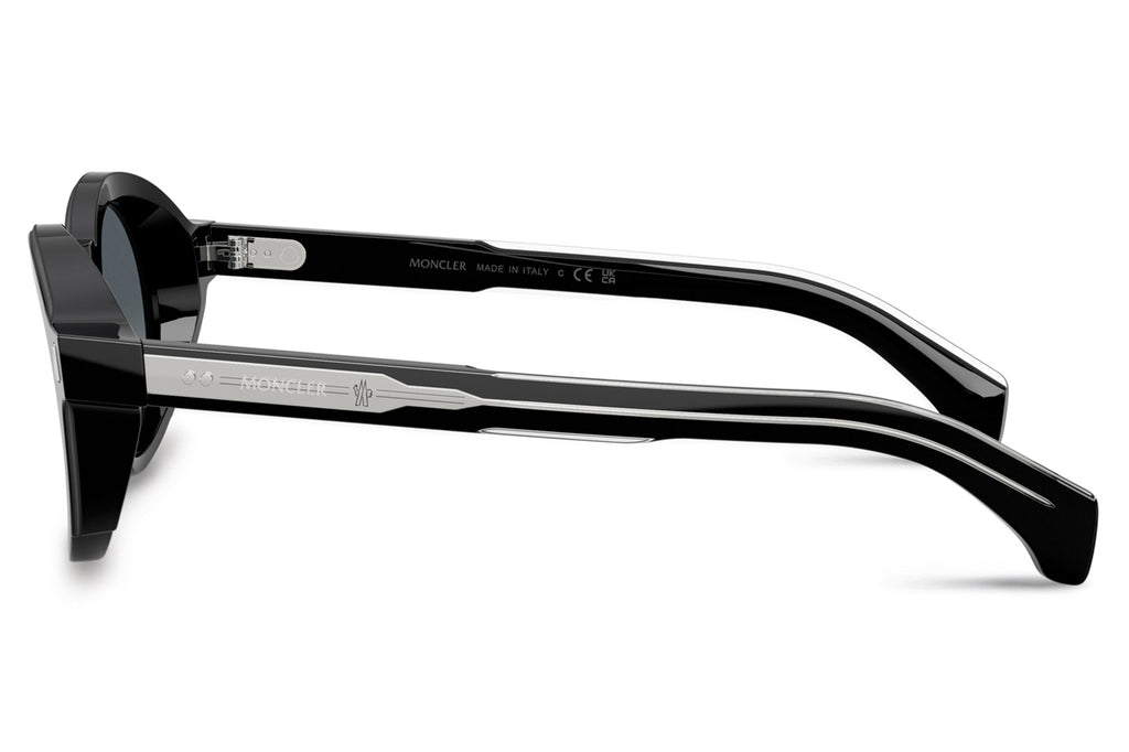 Moncler Lunettes® - Aurone (ME6012F) Sunglasses Shiny Black