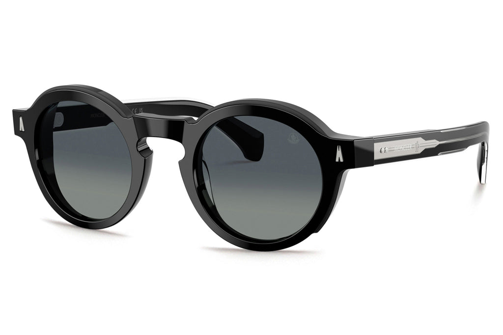 Moncler Lunettes® - Aurone (ME6012F) Sunglasses Shiny Black