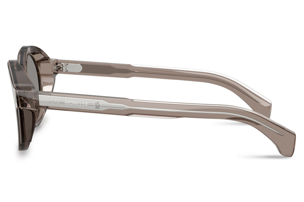 Moncler Lunettes® - Aurone (ME6012F) Sunglasses Transparent Shiny Grey