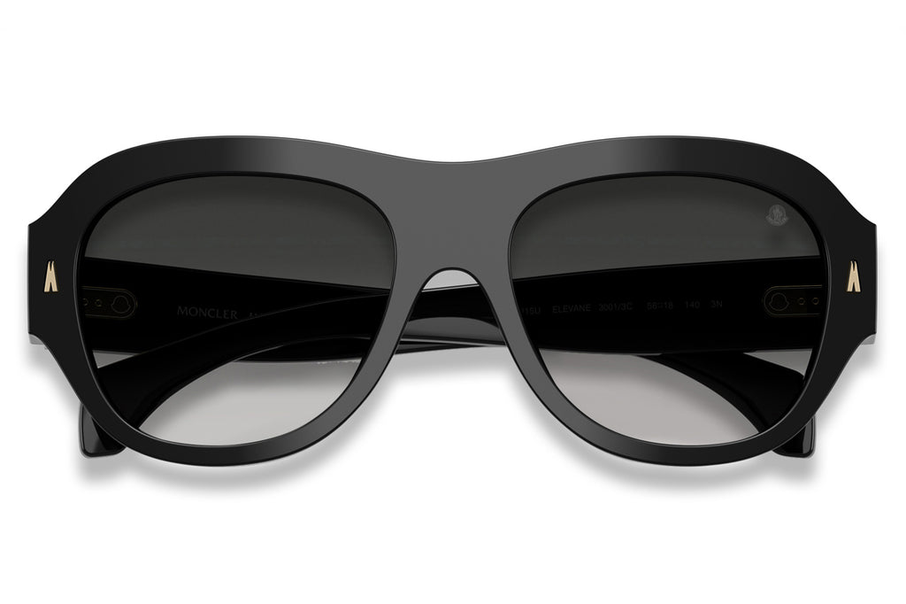 Moncler Lunettes® - Elevane (ME6015U) Sunglasses Shiny Black