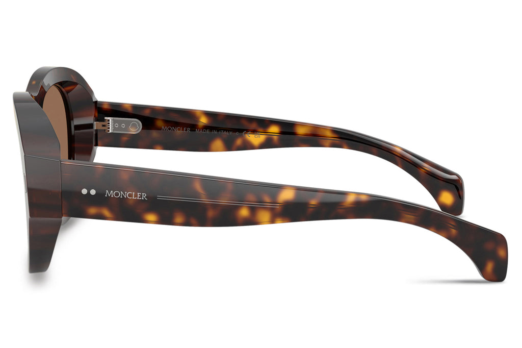 Moncler Lunettes® - Elevane (ME6015U) Sunglasses Shiny Dark Havana