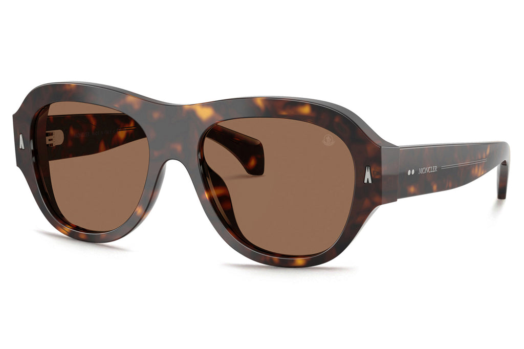 Moncler Lunettes® - Elevane (ME6015U) Sunglasses Shiny Dark Havana