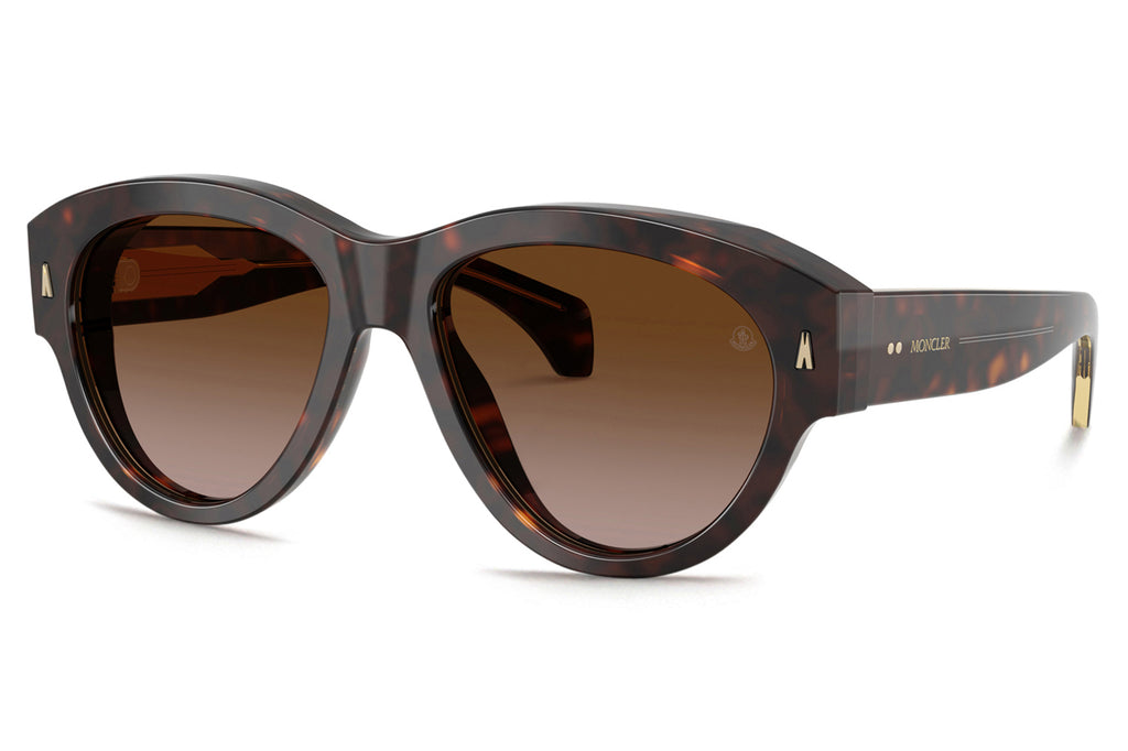 Moncler Lunettes® - Chicane (ME6016U) Sunglasses Shiny Dark Havana