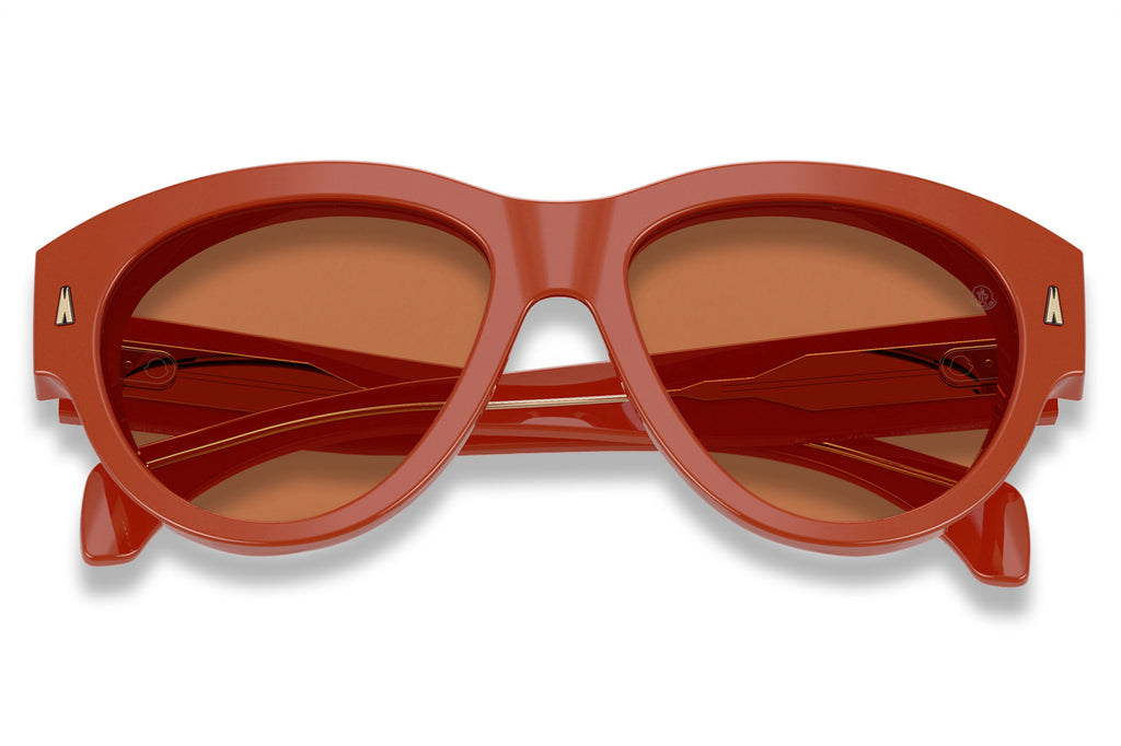 Moncler Lunettes® - Chicane (ME6016U) Sunglasses Shiny Mattone