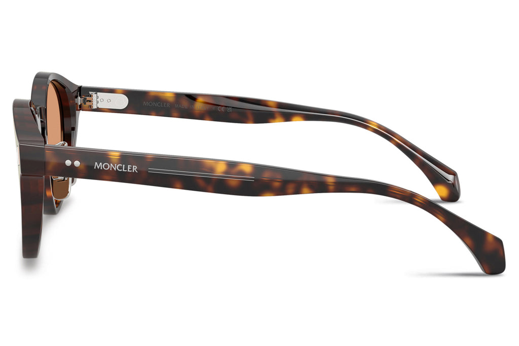 Moncler Lunettes® - Ember (ME6017D) Sunglasses Shiny Dark Havana