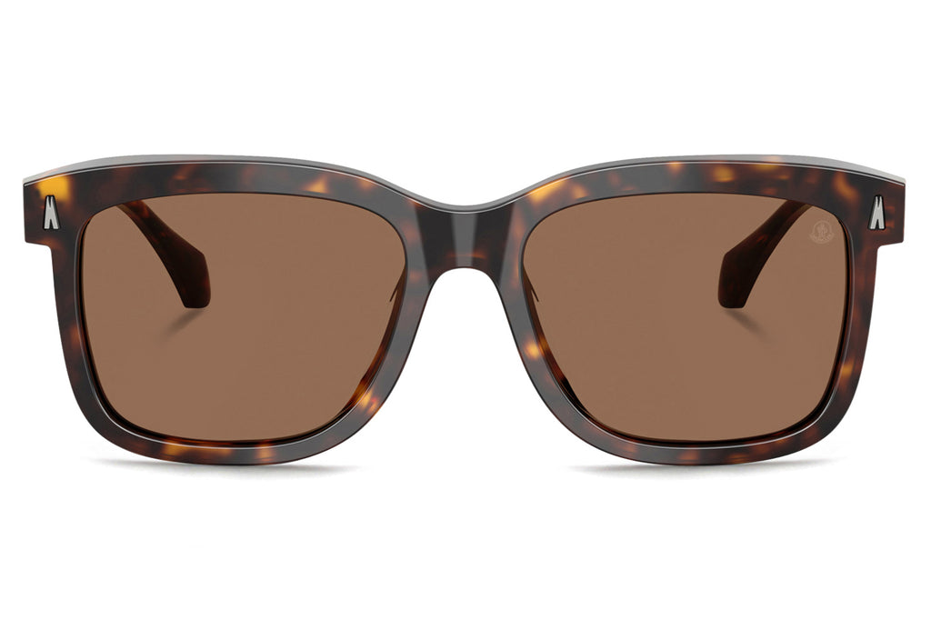 Moncler Lunettes® - Valaire (ME6018F) Sunglasses Shiny Dark Havana