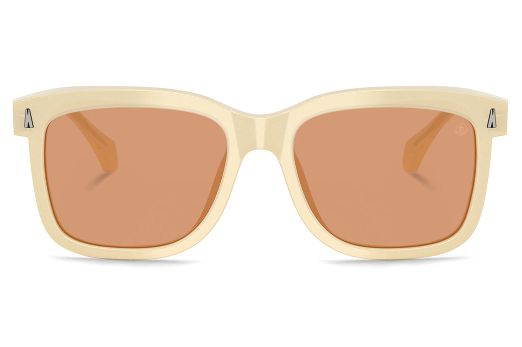Moncler Lunettes® - Valaire (ME6018) Sunglasses Shiny Opaline Vanilla