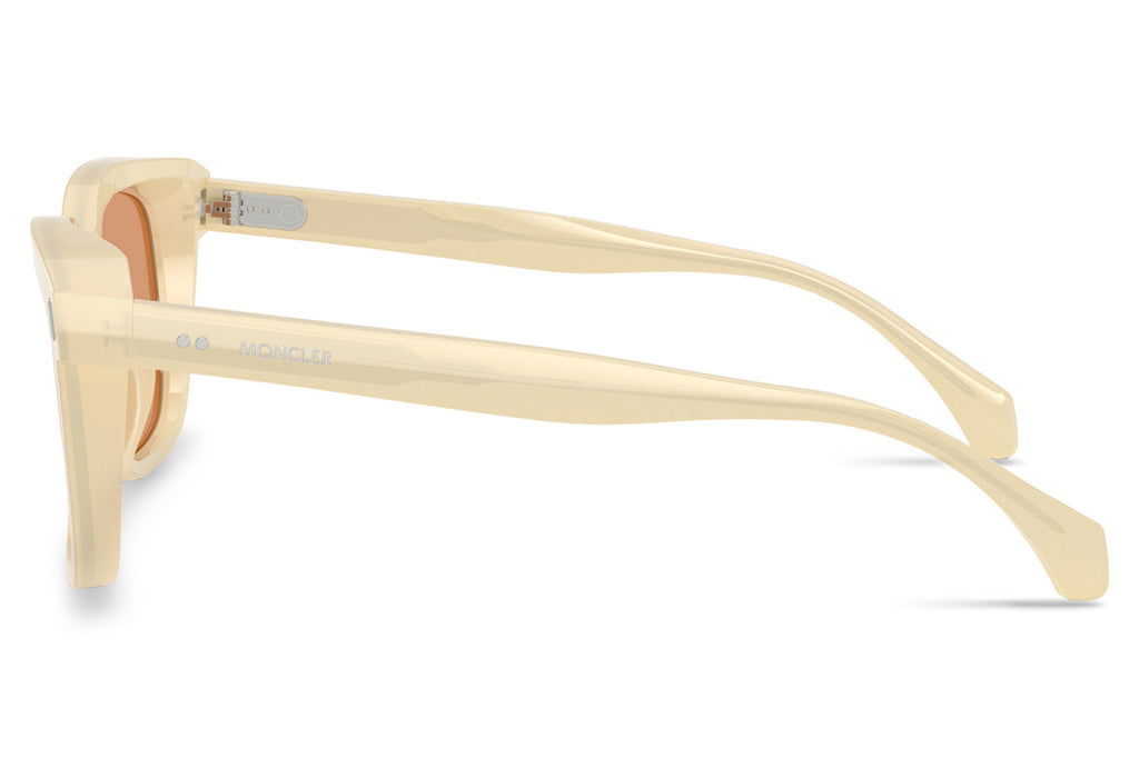 Moncler Lunettes® - Valaire (ME6018) Sunglasses Shiny Opaline Vanilla