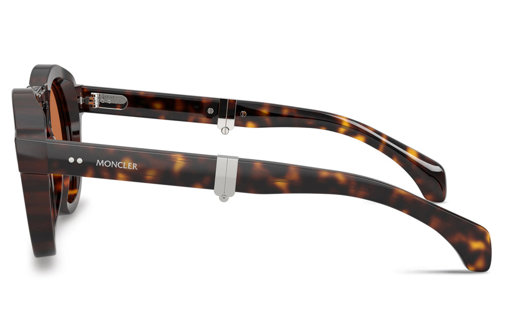 Moncler Lunettes® - Glisse (ME6019U) Sunglasses Shiny Dark Havana