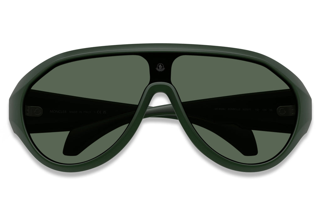 Moncler Lunettes® - Bombolle (ME8009U) Sunglasses Matte Dark Green