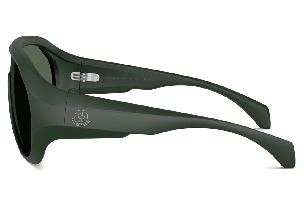 Moncler Lunettes® - Bombolle (ME8009U) Sunglasses Matte Dark Green